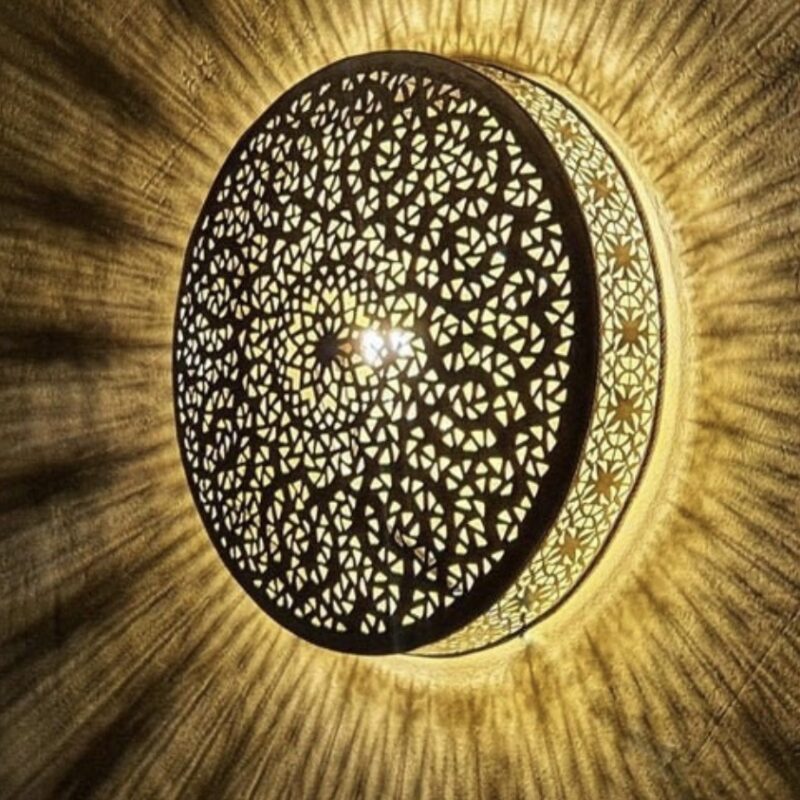 Moroccan Flush Mount Lights