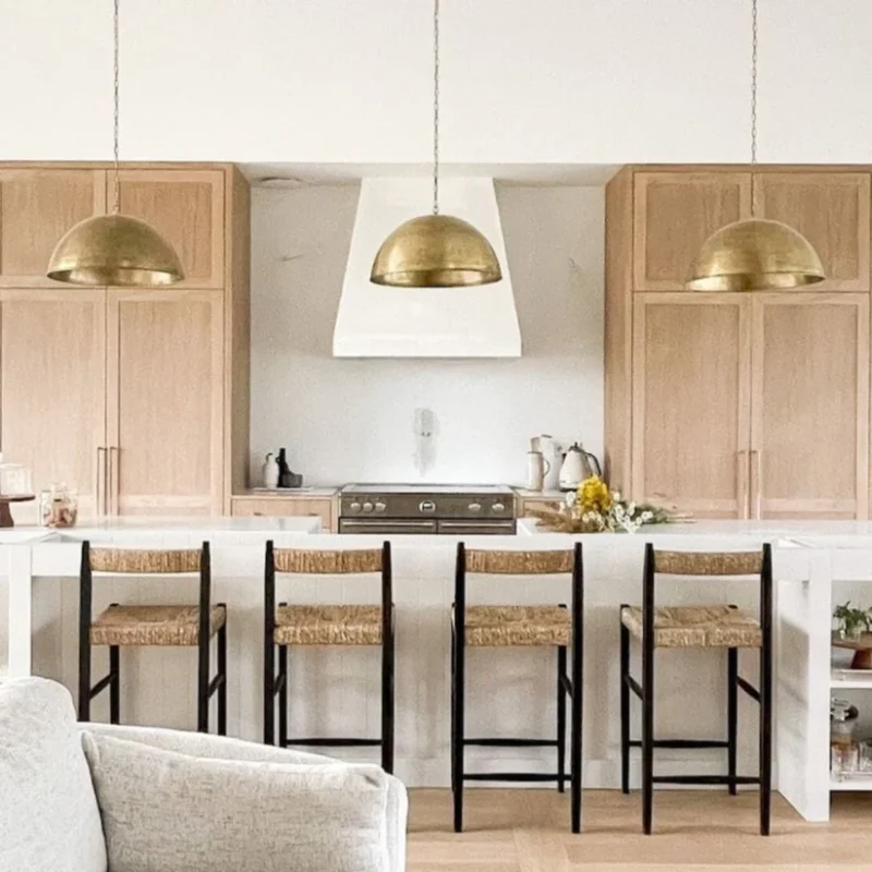 Set of 3 Dome Light, Brass - Ref. 1624