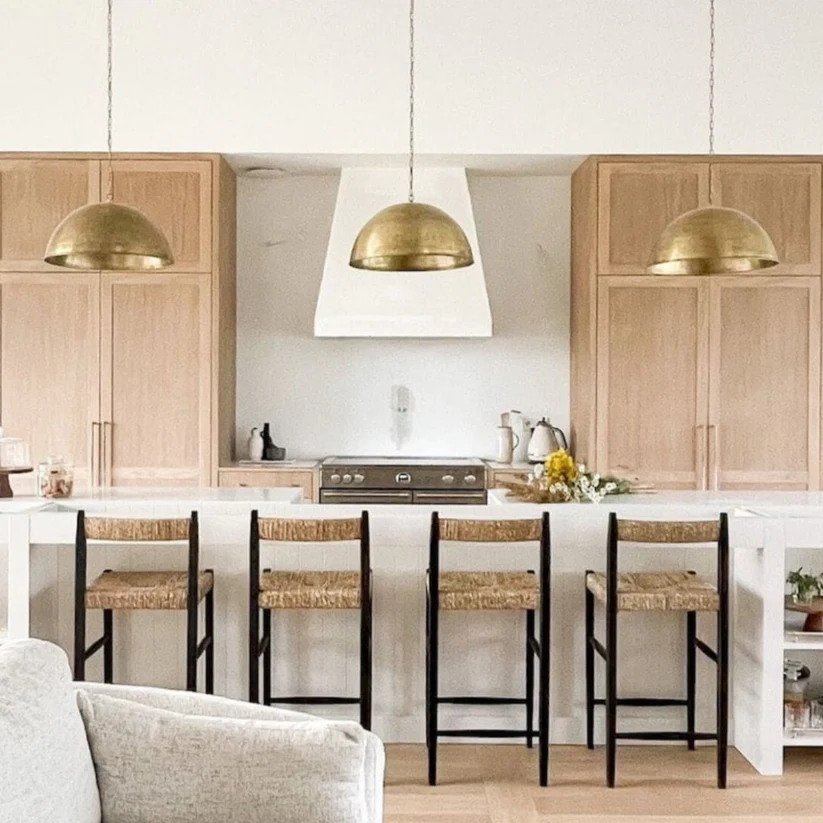 Set of 3 Dome Light, Brass - Ref. 1624