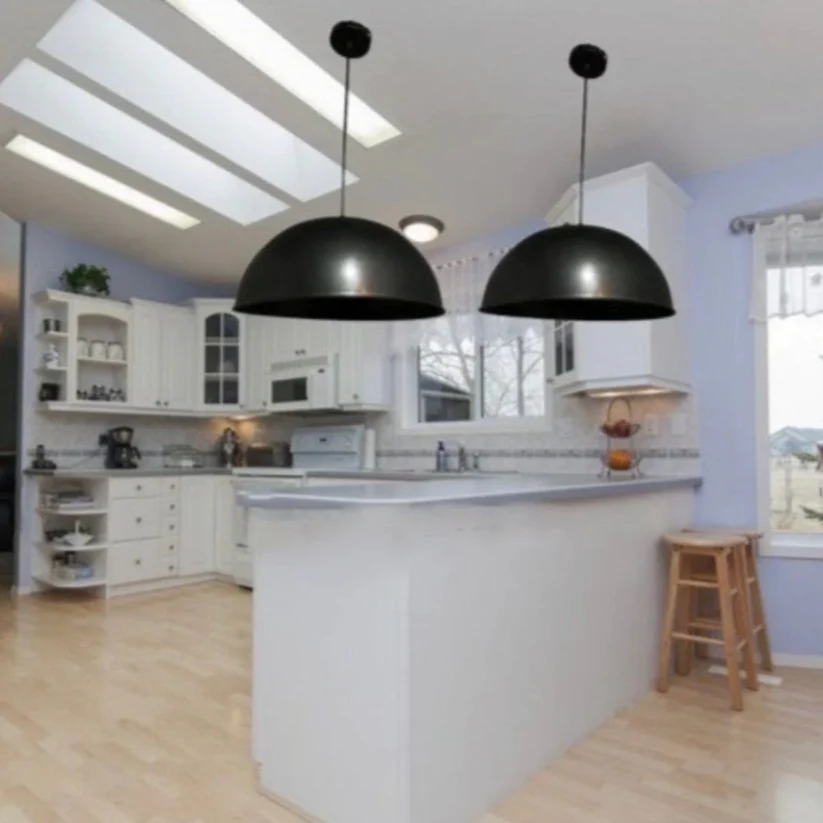 Black Dome Brass Light Fixture - Ref.&1721 - Image 2